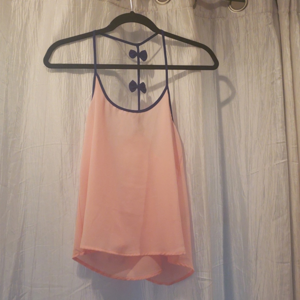 NWT Light pink spaghetti strap tank